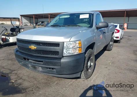 2013 Chevrolet Silverado 1500 Work Truck from USA, damaged, VIN 1GCNCPEA7DZ120788
